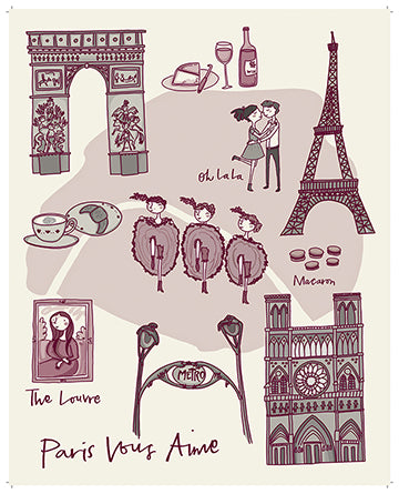 Paris Vous Aime - art print
