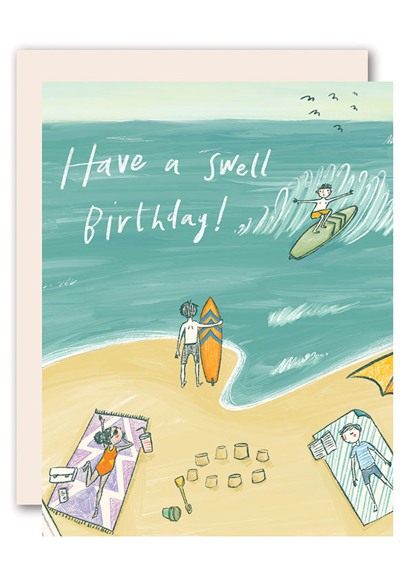 Swell Birthday Card