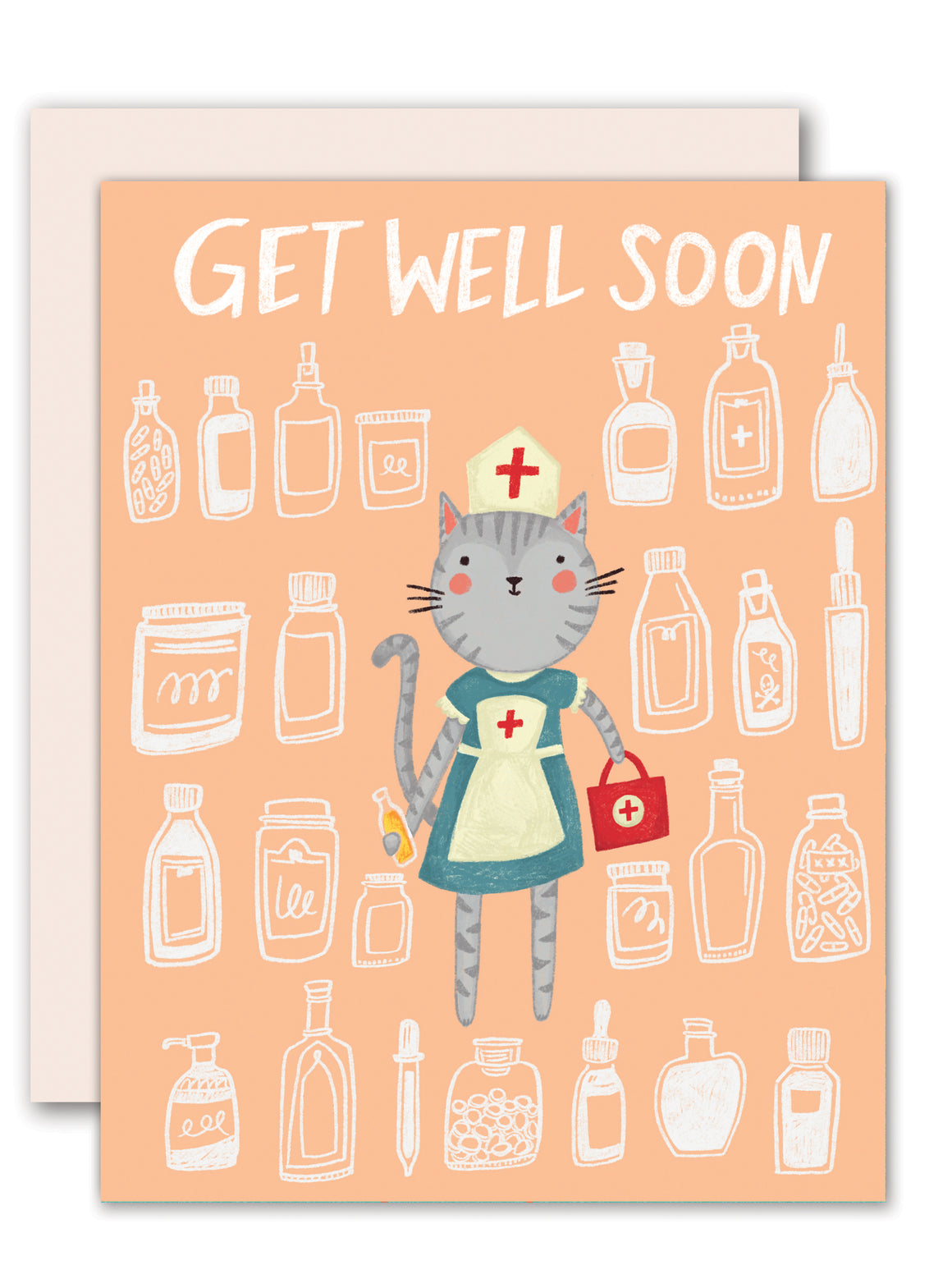 Get Well Cat Nurse