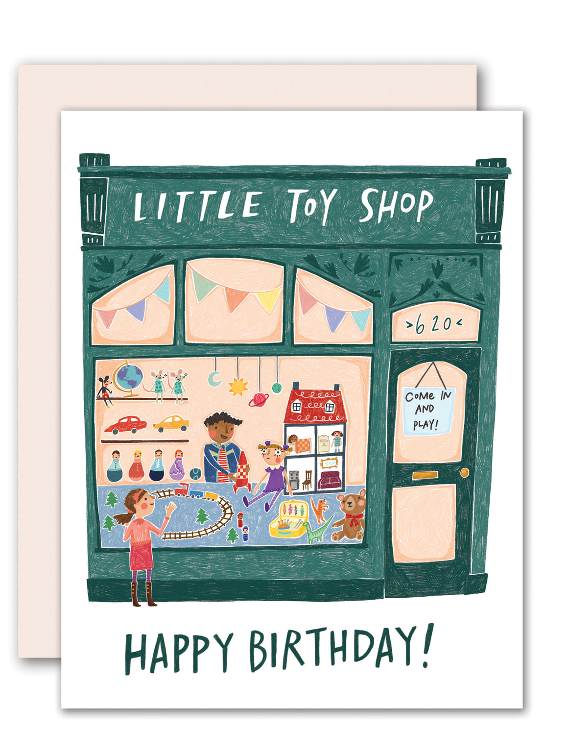 Toy Shop Birthday Card