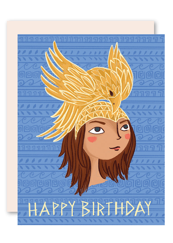 Greek Goddess Birthday Card